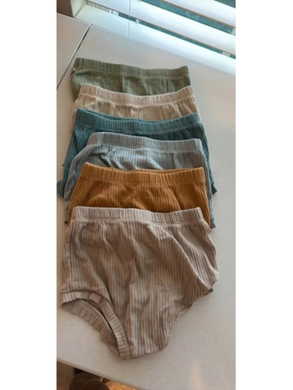 Cloud Island 6 Ribbed Bloomers Diaper Covers 24M